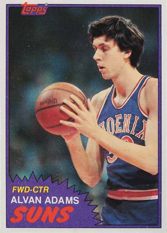 1981 Topps Alvan Adams #79 Basketball Card