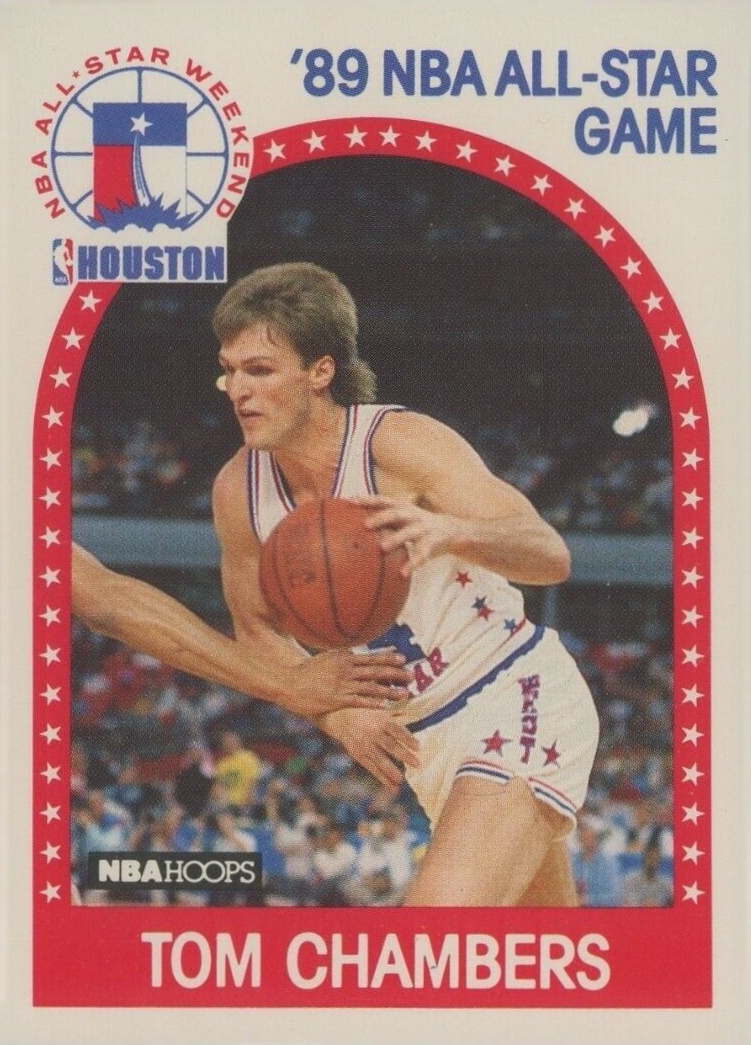 1989 Hoops Tom Chambers #197 Basketball Card
