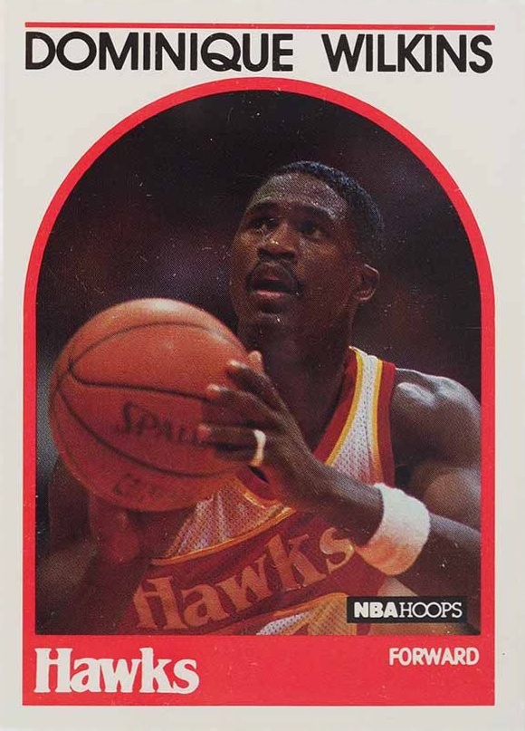 1989 Hoops Dominique Wilkins #130 Basketball Card
