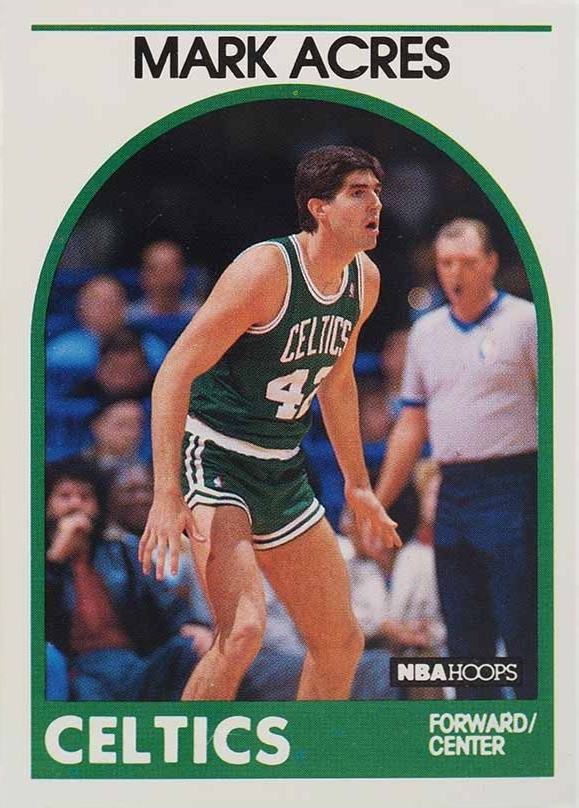 1989 Hoops Mark Acres #73 Basketball Card