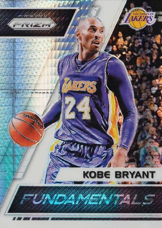 2017 Panini Prizm Fundamentals Kobe Bryant #2 Basketball Card