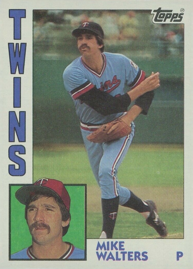 1984 Topps Mike Walters #673 Baseball Card