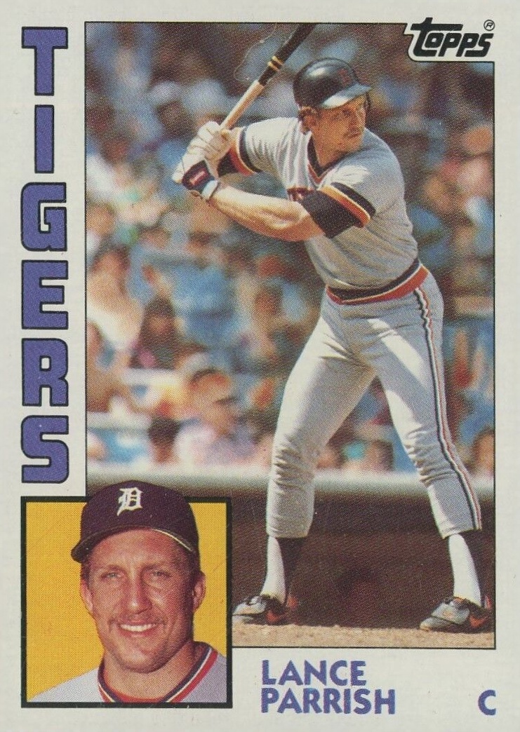 1984 Topps Lance Parrish #640 Baseball Card