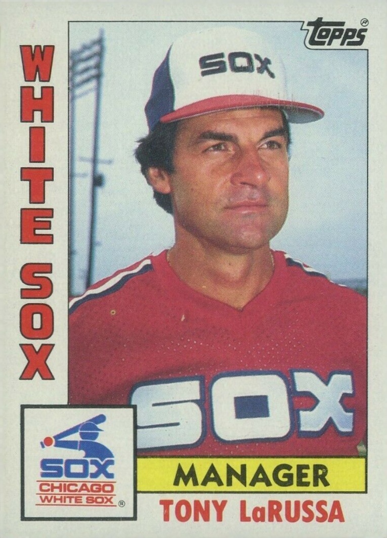1984 Topps Tony LaRussa #591 Baseball Card
