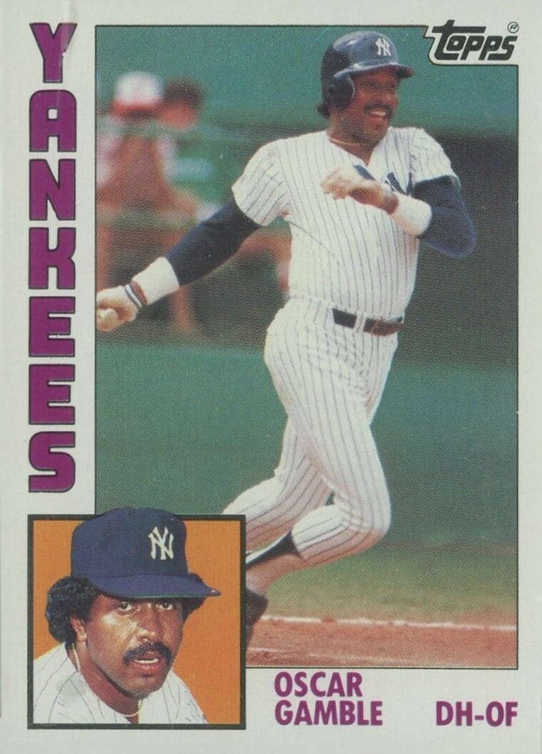 1984 Topps Oscar Gamble #512 Baseball Card
