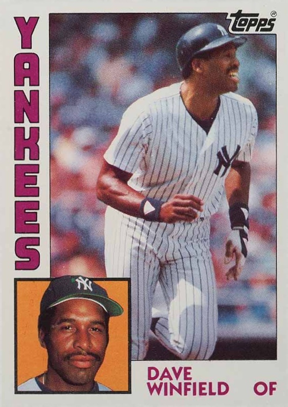 1984 Topps Dave Winfield #460 Baseball Card