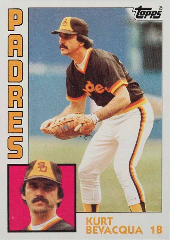 1984 Topps Kurt Bevacqua #346 Baseball Card