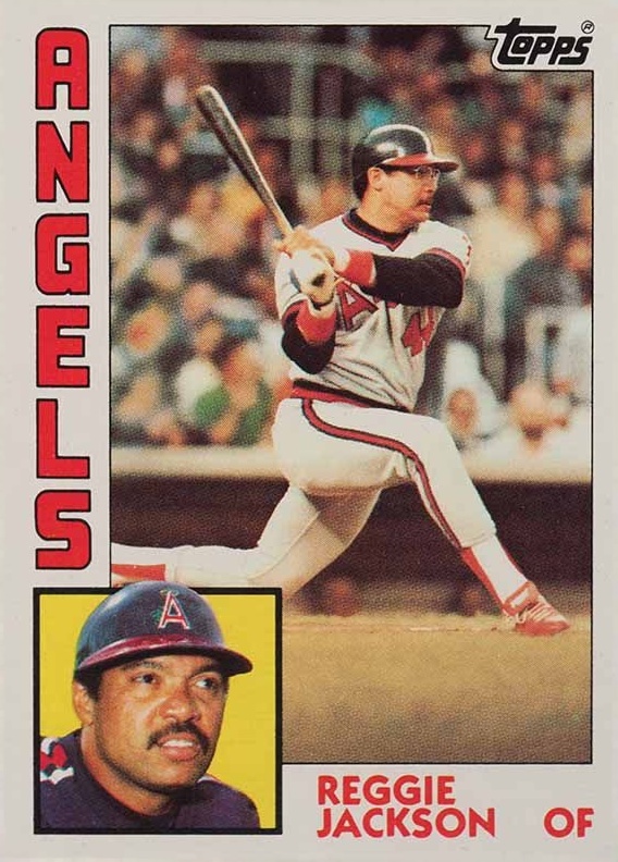 1984 Topps Reggie Jackson #100 Baseball Card