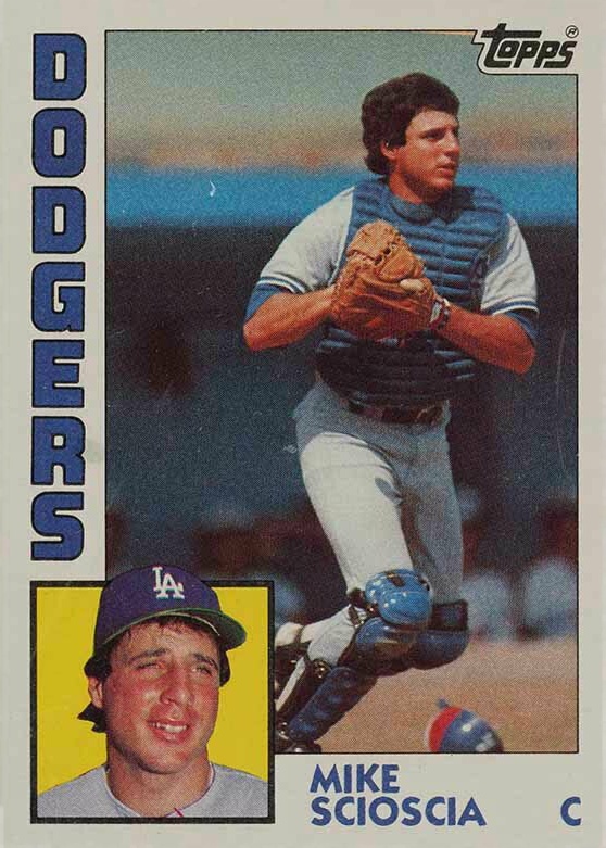 1984 Topps Mike Scioscia #64 Baseball Card