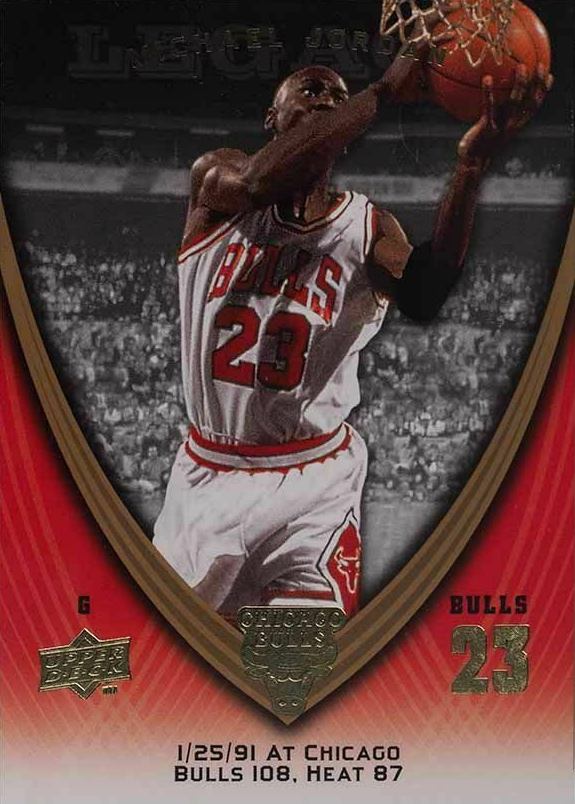 2008 Upper Deck Jordan Legacy  Michael Jordan #468 Basketball Card