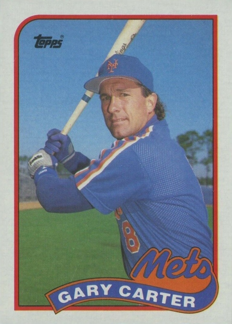 1989 Topps Gary Carter #680 Baseball Card