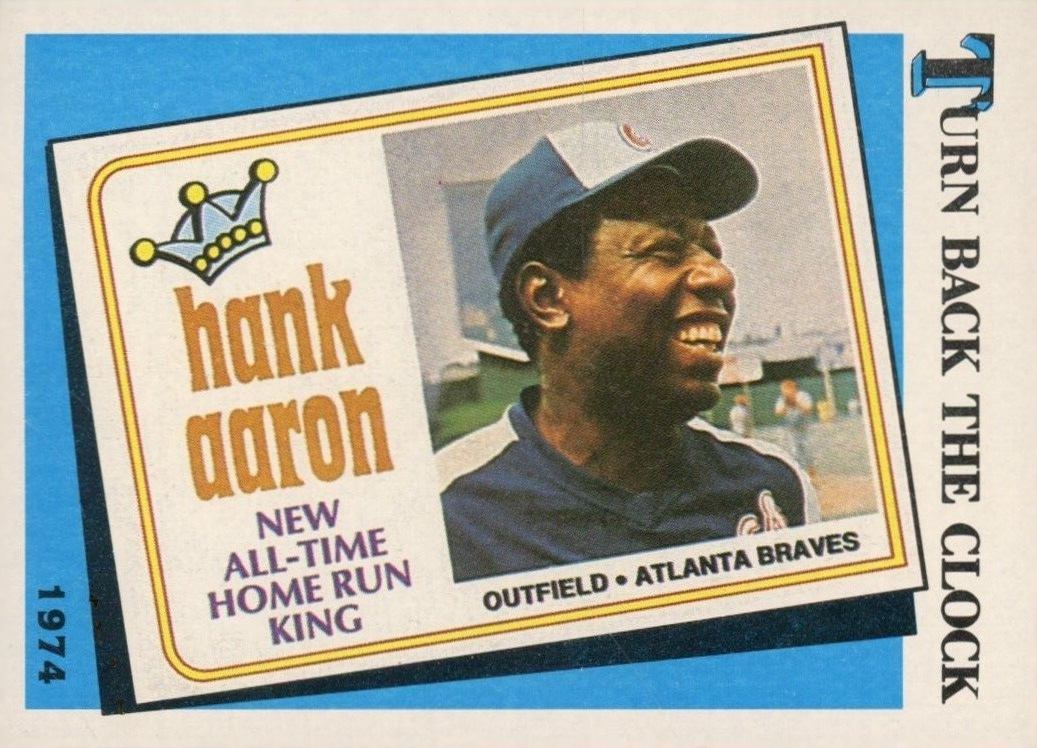 1989 Topps Hank Aaron #663 Baseball Card