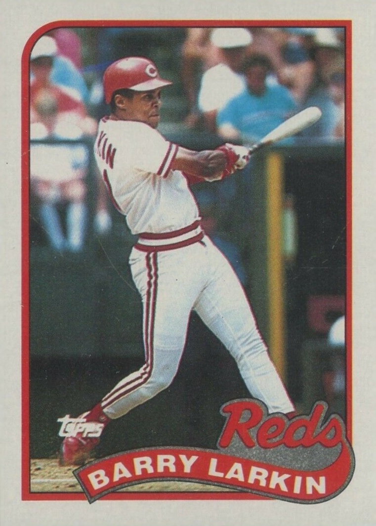 1989 Topps Barry Larkin #515 Baseball Card