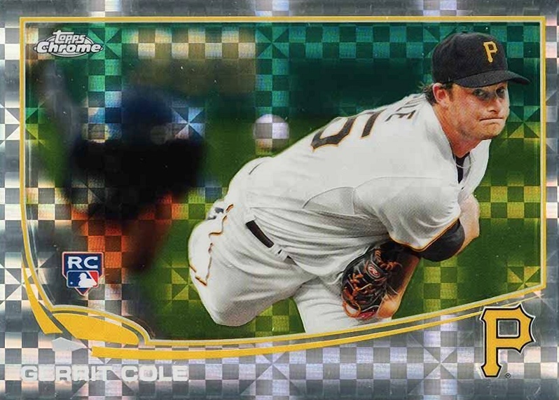 2013 Topps Chrome Gerrit Cole #210 Baseball Card
