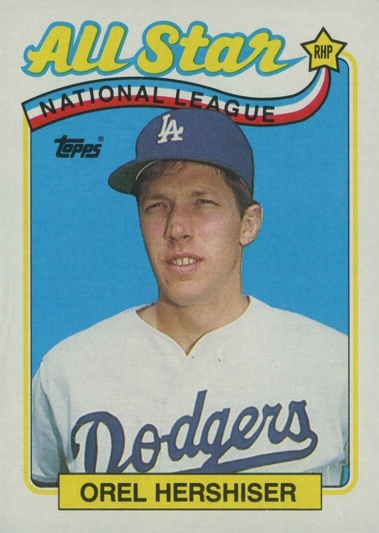 1989 Topps Orel Hershiser #394 Baseball Card