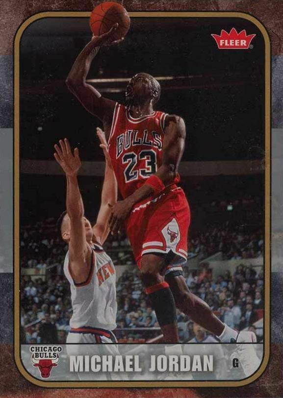 2007 Fleer Jordan Box Set Michael Jordan #26 Basketball Card