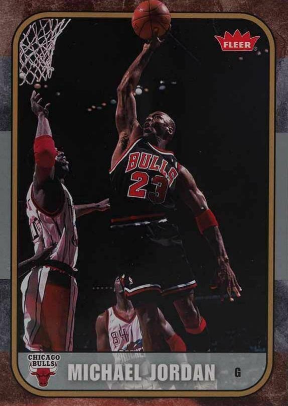 2007 Fleer Jordan Box Set Michael Jordan #85 Basketball Card