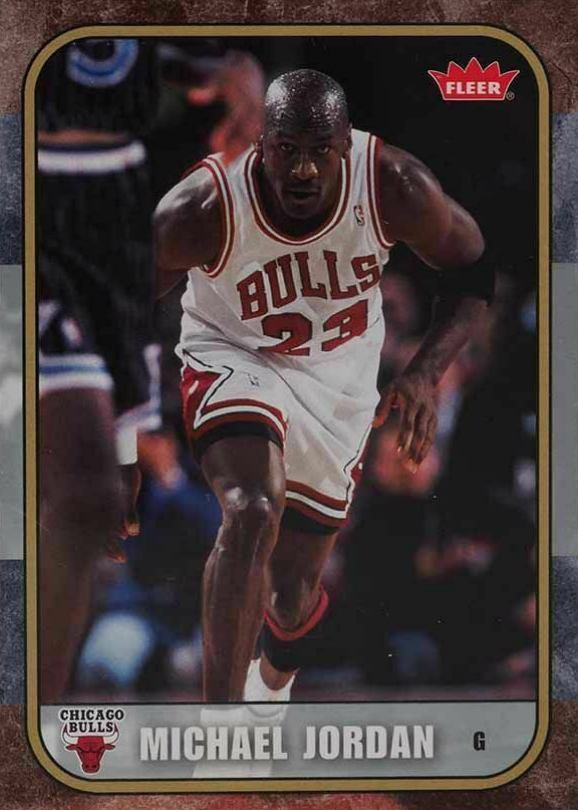 2007 Fleer Jordan Box Set Michael Jordan #39 Basketball Card