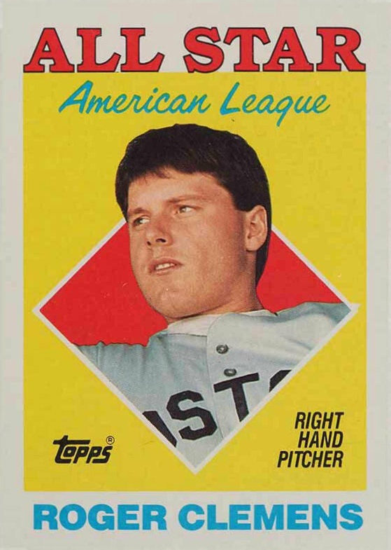1988 Topps Roger Clemens #394 Baseball Card