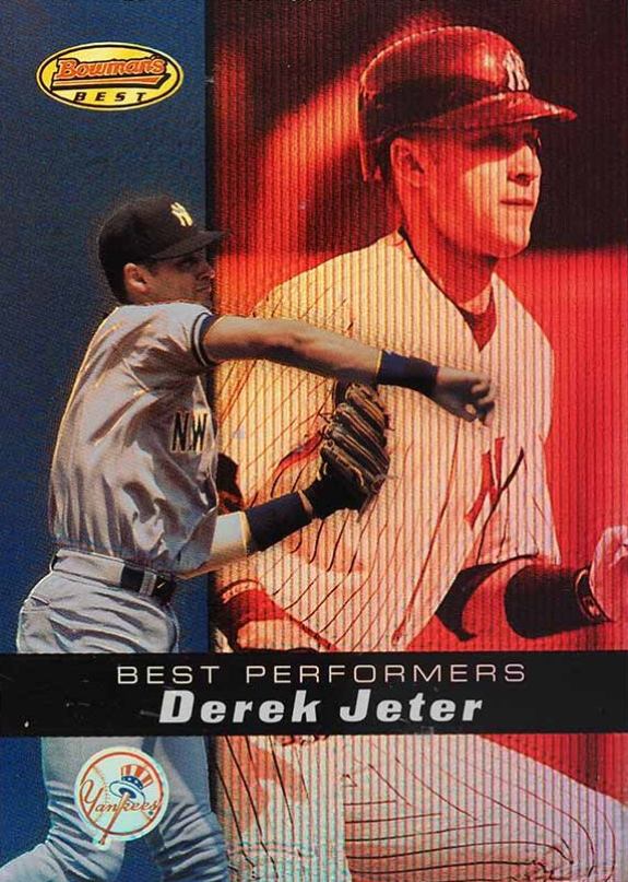 2000 Bowman's Best Derek Jeter #87 Baseball Card