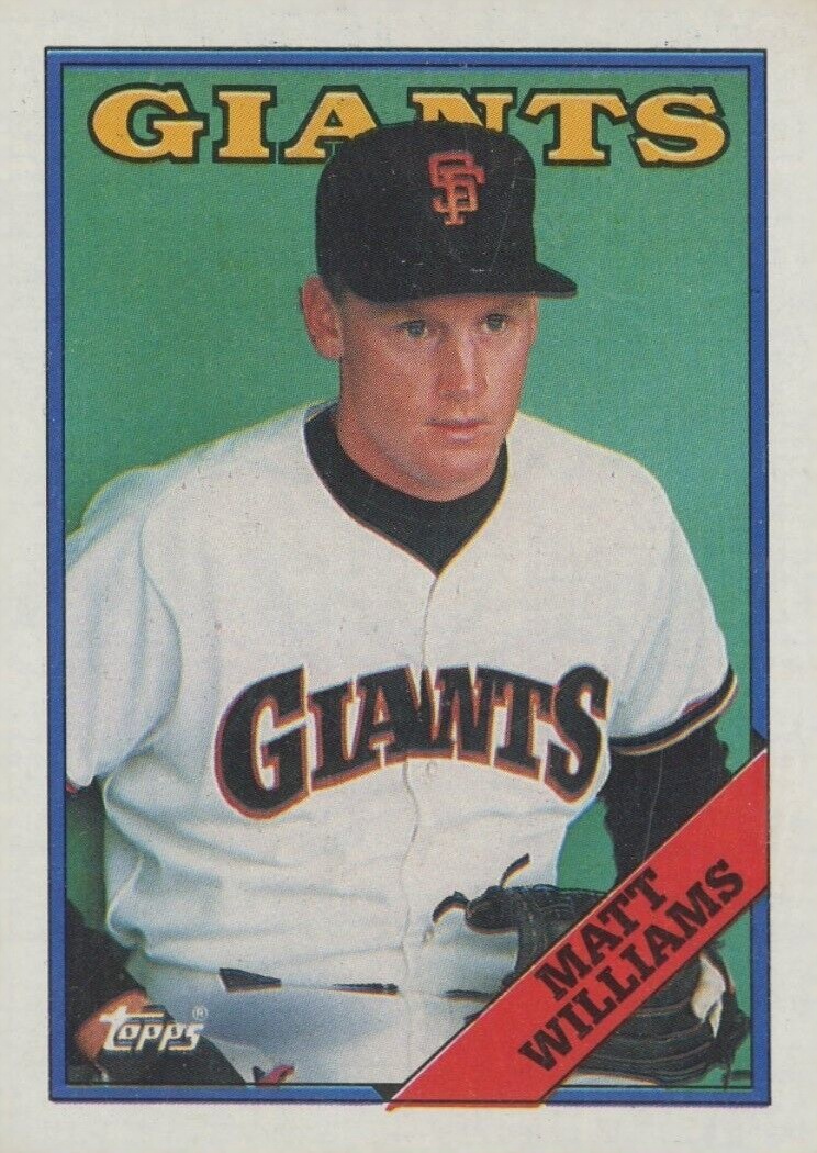 1988 Topps Matt Williams #372 Baseball Card
