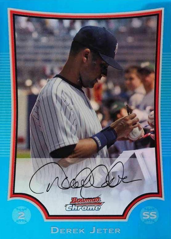 2009 Bowman Chrome Derek Jeter #80 Baseball Card