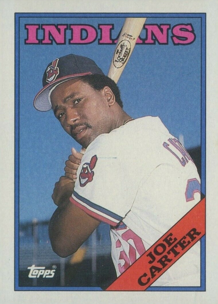 1988 Topps Joe Carter #75 Baseball Card