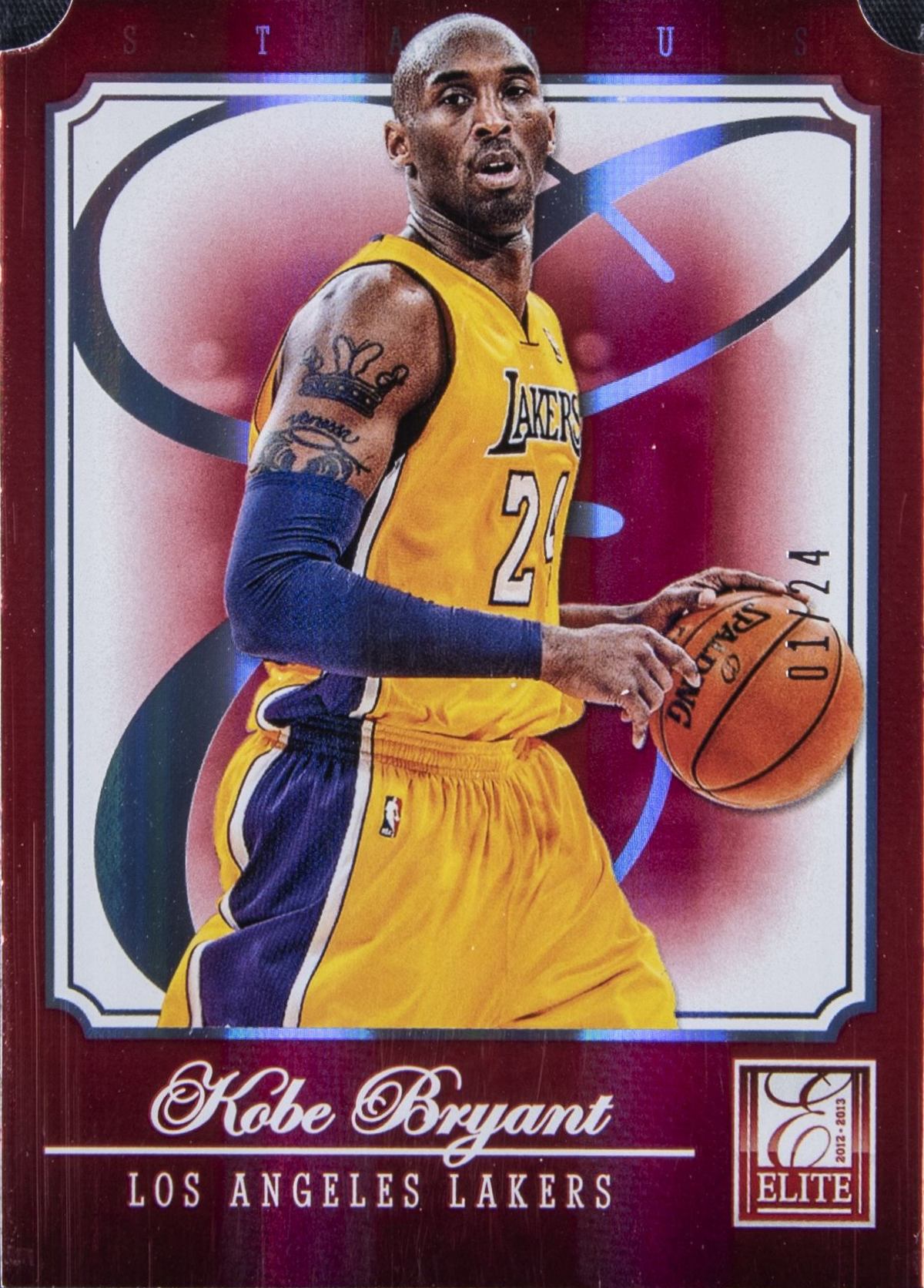 2012 Panini Elite Kobe Bryant #1 Basketball Card