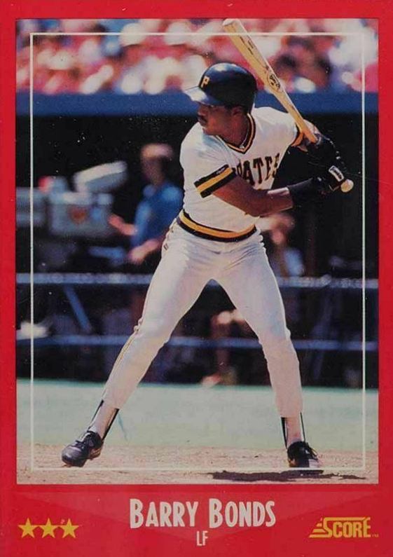 1988 Score Barry Bonds #265 Baseball Card