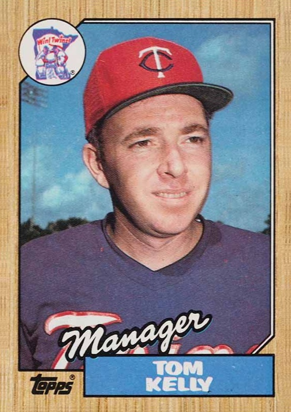 1987 Topps Tom Kelly #618 Baseball Card
