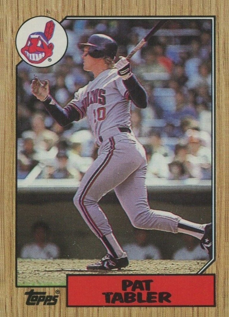 1987 Topps Pat Tabler #575 Baseball Card