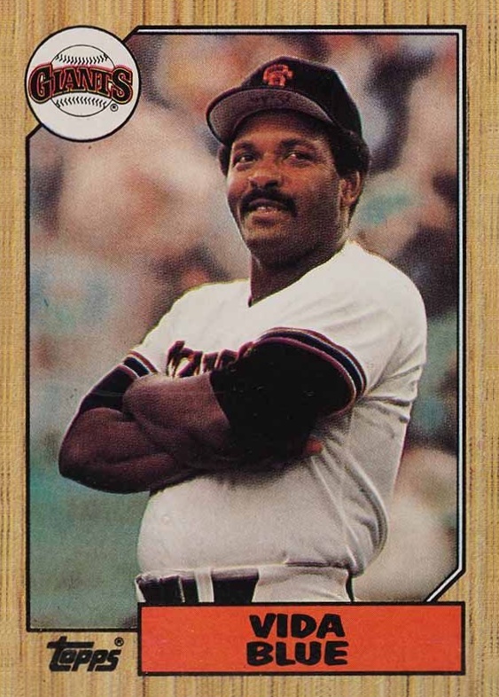 1987 Topps Vida Blue #260 Baseball Card