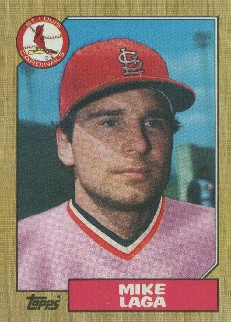 1987 Topps Mike Laga #321 Baseball Card