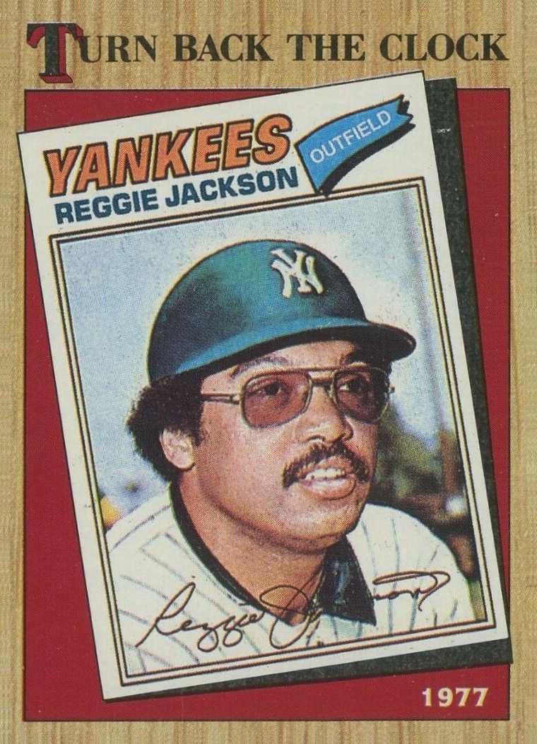 1987 Topps Reggie Jackson #312 Baseball Card