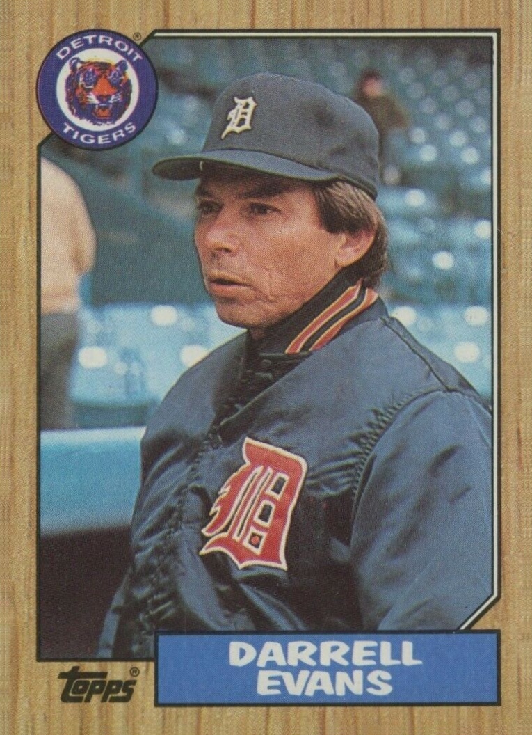 1987 Topps Darrell Evans #265 Baseball Card