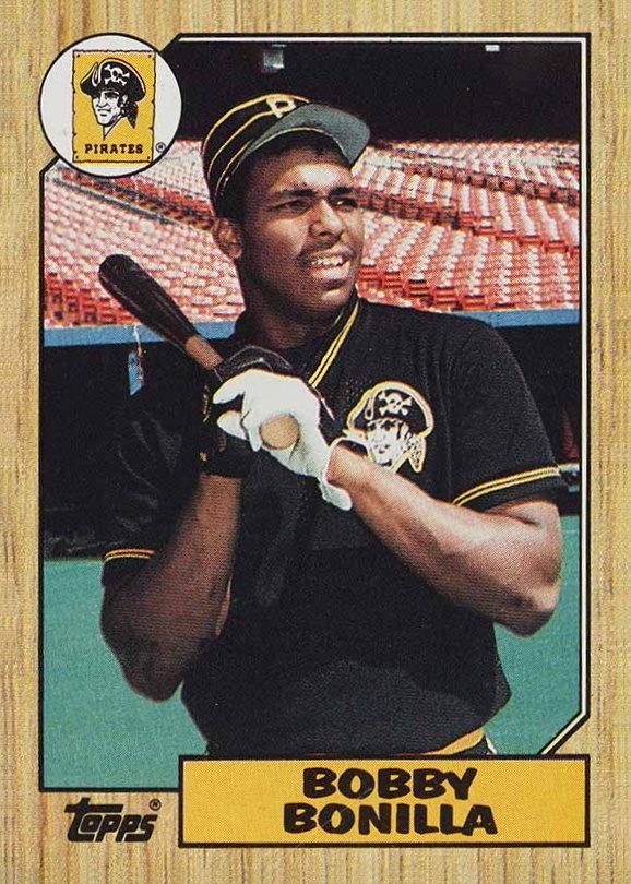 1987 Topps Bobby Bonilla #184 Baseball Card