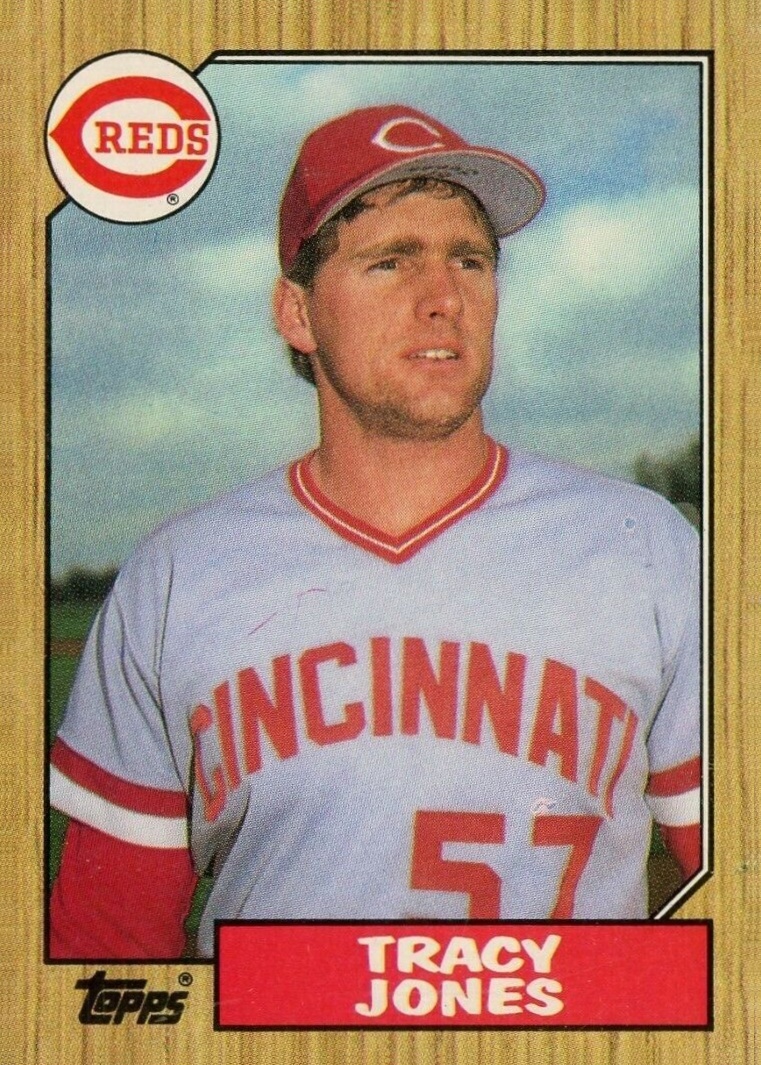 1987 Topps Tracy Jones #146 Baseball Card