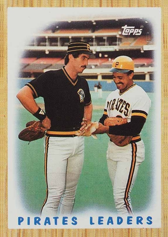 1987 Topps Pirates Leaders #131 Baseball Card