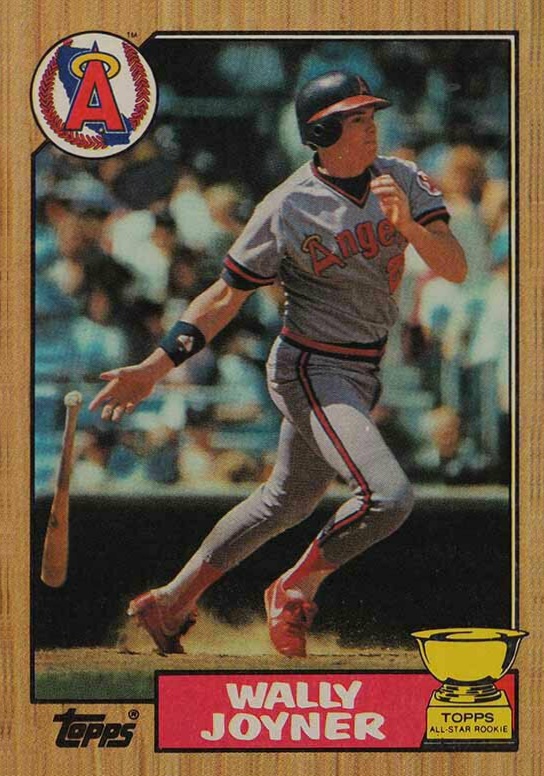 1987 Topps Wally Joyner #80 Baseball Card