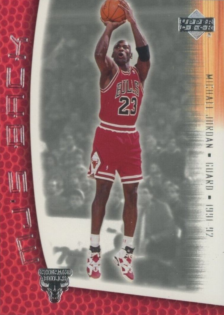 2001 Upper Deck MJ's Back Michael Jordan #MJ-17 Basketball Card