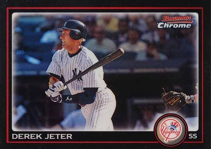 2010 Bowman Chrome Derek Jeter #147 Baseball Card