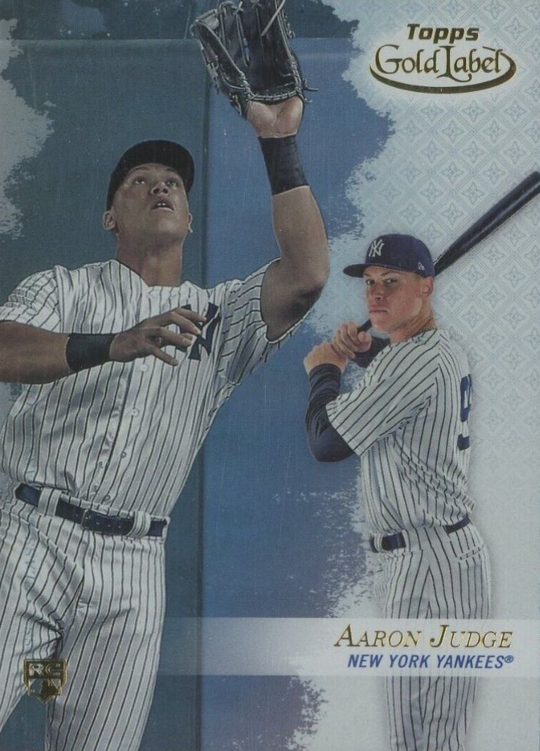 2017 Topps Gold Label Aaron Judge #86 Baseball Card