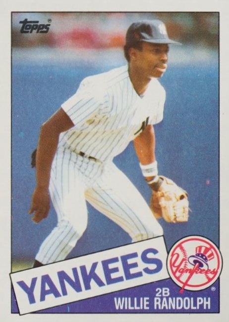 1985 Topps Willie Randolph #765 Baseball Card
