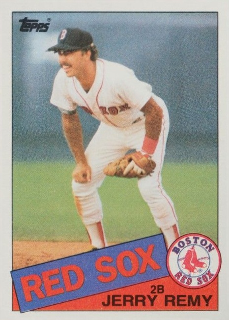 1985 Topps Jerry Remy #761 Baseball Card
