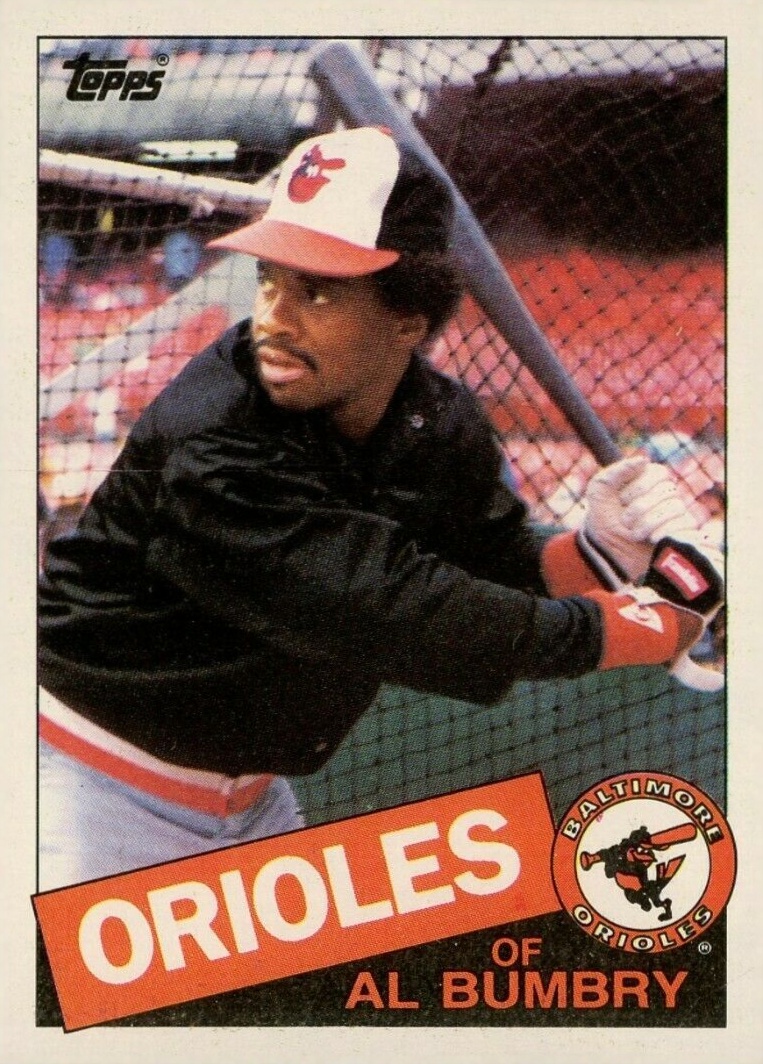 1985 Topps Al Bumbry #726 Baseball Card