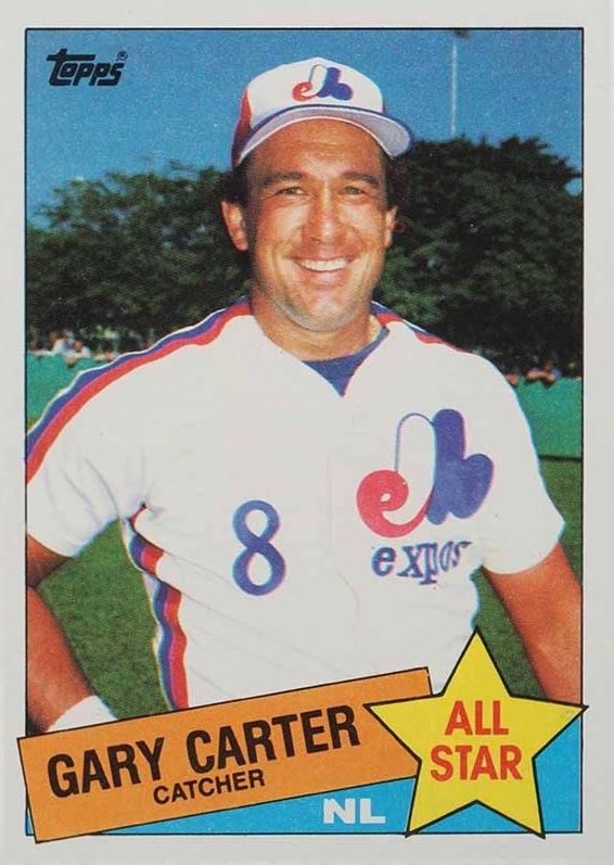 1985 Topps Gary Carter #719 Baseball Card