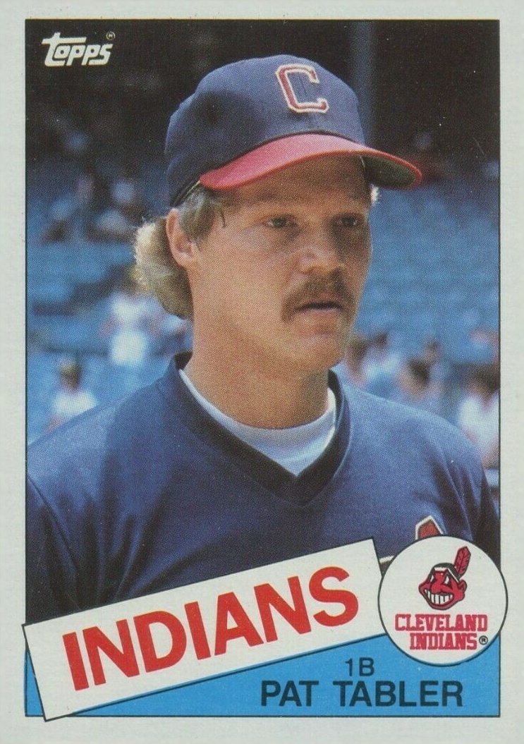 1985 Topps Pat Tabler #158 Baseball Card