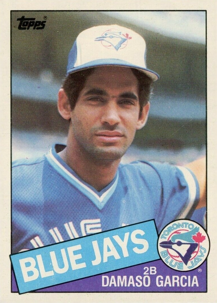 1985 Topps Damaso Garcia #645 Baseball Card