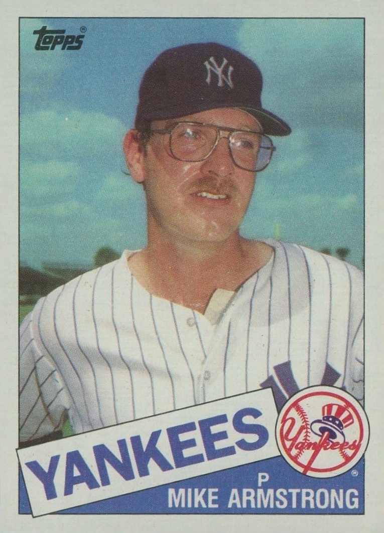 1985 Topps Mike Armstrong #612 Baseball Card