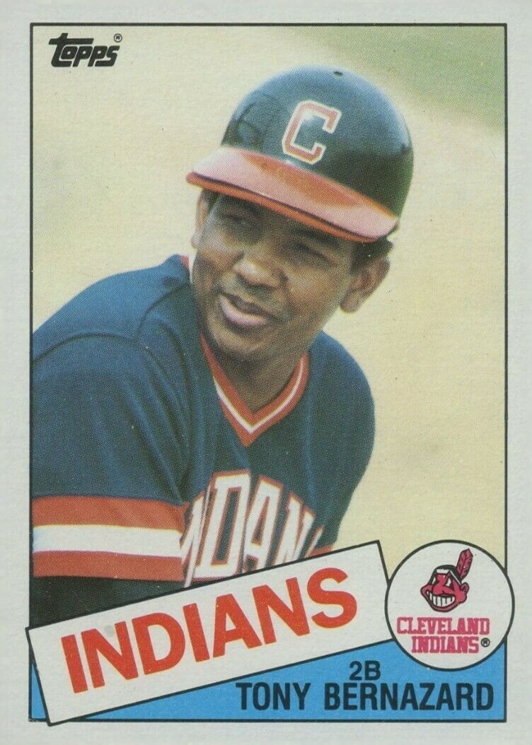 1985 Topps Tony Bernazard #533 Baseball Card